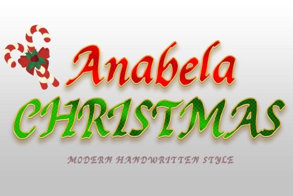 Anabela Christmas: A Elegant Handwritten Font