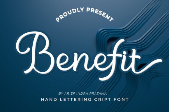 Benefit: A Stylish Script Font
