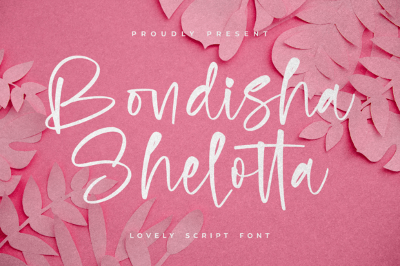 Bondisha Shelotta: A Stylish Script Font for Web Design