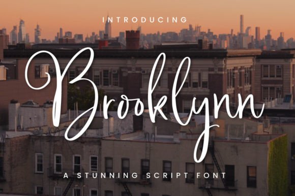 Brooklynn: A Luxurious Handwritten Font