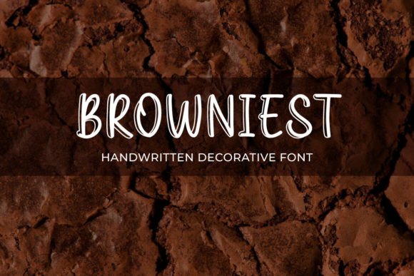 Browniest: A Sweet Handwritten Font