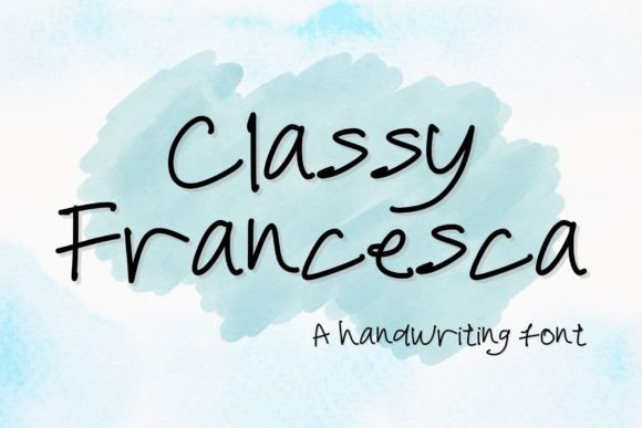 Classy Francesca Font Review