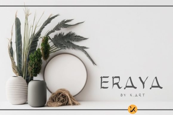 Eraya Font for Editorial Design