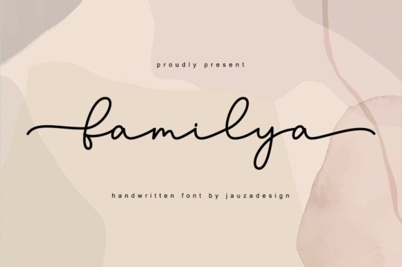 Familya: A Friendly Handwritten Font