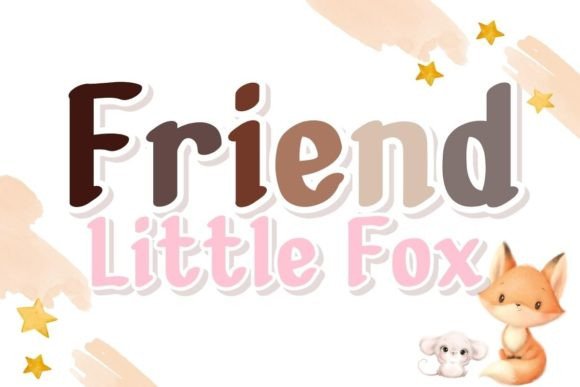 Friend Little Fox Font for Creative Campaigns