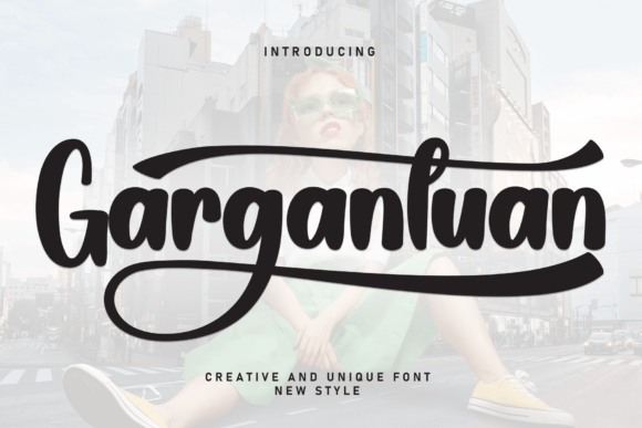 Gargantuan: A Bold Font for Creative Campaigns