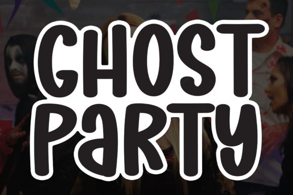 Ghost Party Font: Timeless Handwritten Style
