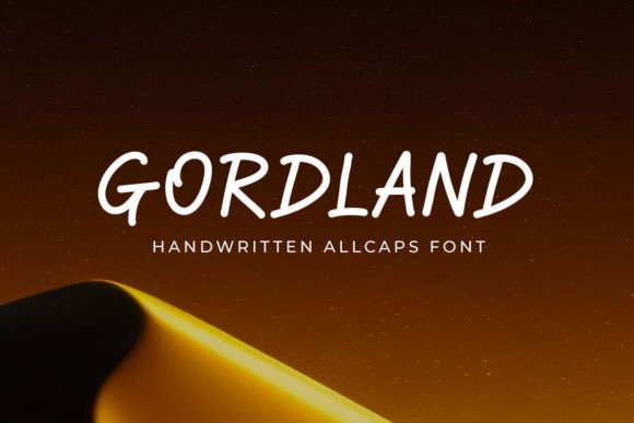 Gordland: A Sweet Font for Business Branding