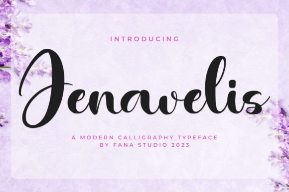 Jenavelis: A Script Font for Professional Branding