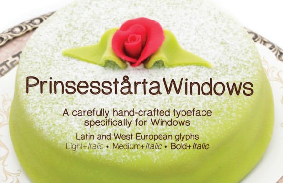 Prinsesstarta Font for Web Design
