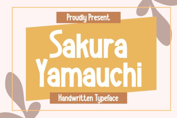 Sakurayamauchi Font: Nostalgic Script for Digital Marketing