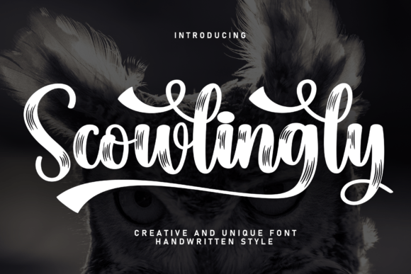 Scowlingly: A Timeless Handwritten Font