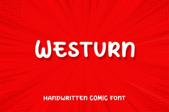 Westurn: A Handwritten Font for Creative Publishing