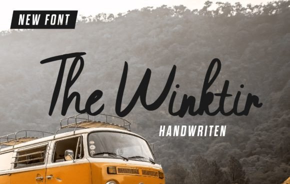 Winktir Font for Creative Projects